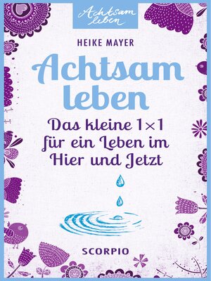 cover image of Achtsam leben